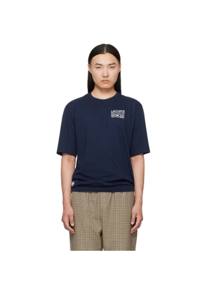 Lacoste Navy Roland-Garros Edition Graphic T-shirt