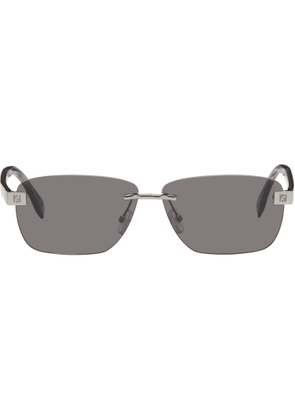 Fendi Silver 'Fendi Sky' Sunglasses