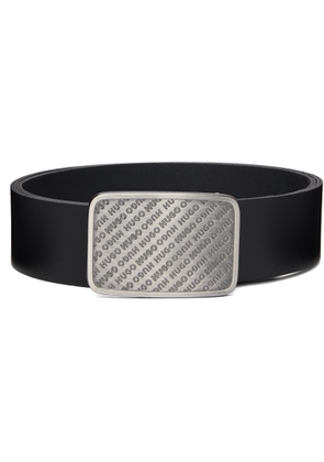 Hugo Black Leather Belt