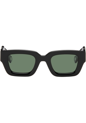 Charles Jeffrey LOVERBOY Black Topsy Turvy Sunglasses