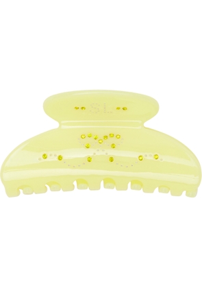 Sandy Liang Yellow Princess Hair Claw Clip