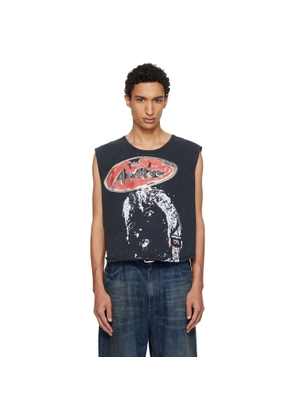 Rivington Roi Rebis Black 'Amor' Muscle T-shirt