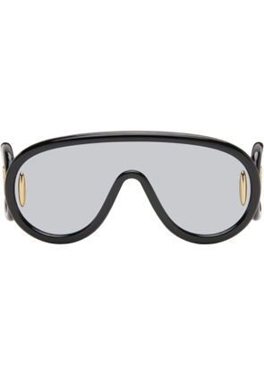 LOEWE Black Wave Mask Sunglasses