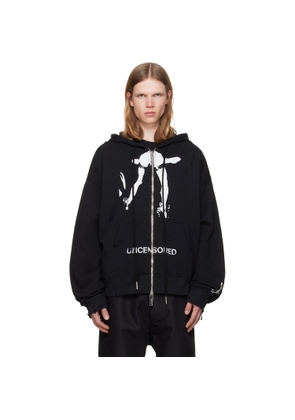 MATIÈRES FÉCALES Black Cul Hoodie