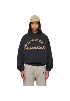 Fear of God ESSENTIALS Black Training 90s Hoodie