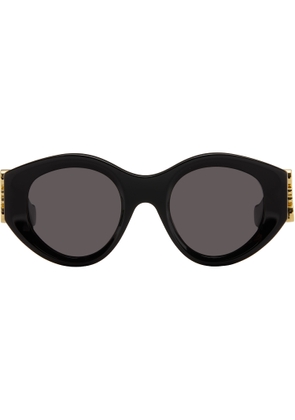 LOEWE Black Maxi Anagram Butterfly Sunglasses