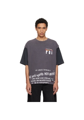 Rivington Roi Rebis Gray Moda Apocrypha Quad T-shirt