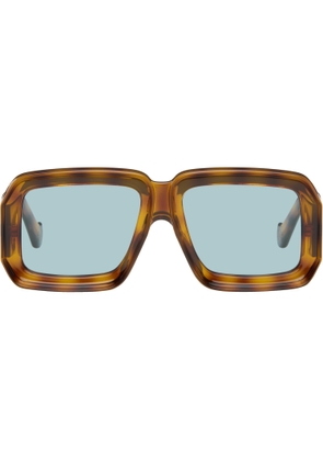 LOEWE Brown Paula's Ibiza 'Dive in Mask' Sunglasses