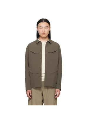 Veilance Taupe Field Softshell Jacket