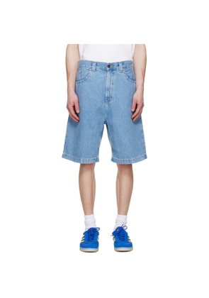 Carhartt Work In Progress Blue Brandon Denim Shorts