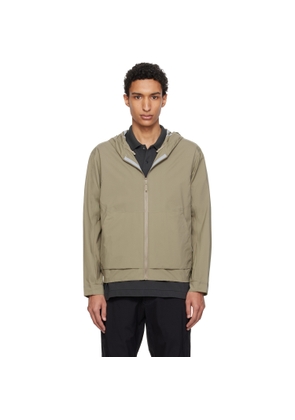 Veilance Taupe Demlo Hoody Jacket