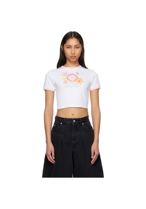 Casablanca White Ringer Baby T-shirt