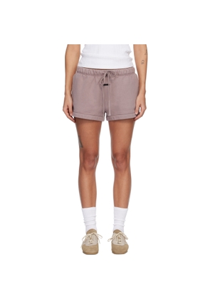 Fear of God ESSENTIALS Purple Signature Running Shorts