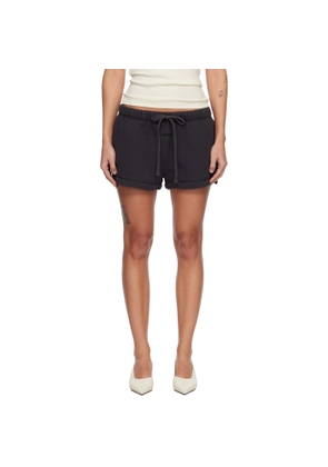 Fear of God ESSENTIALS Black Signature Running Shorts