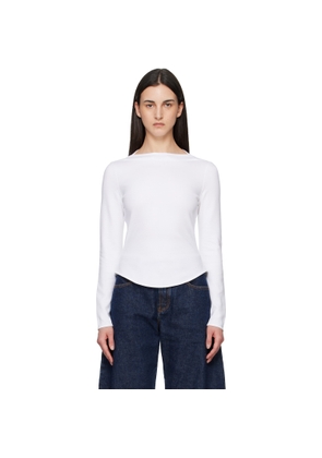 ALAÏA White Cotton T-shirt
