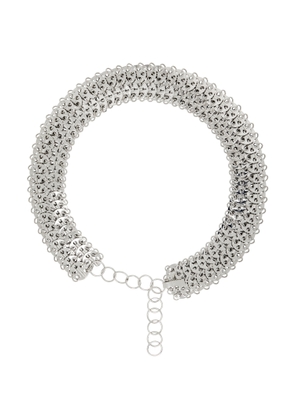 Rabanne Silver Jewel Belt