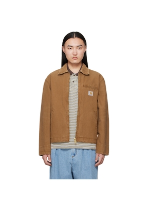 Carhartt Work In Progress Tan Detroit Jacket