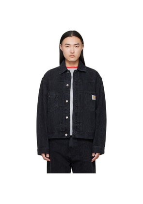 Carhartt Work In Progress Black Belmar Denim Jacket