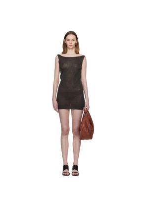 Paloma Wool Brown Lotti Minidress
