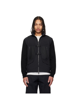 Moncler Black 'Matt Black' Spica 2-in-1 Vest