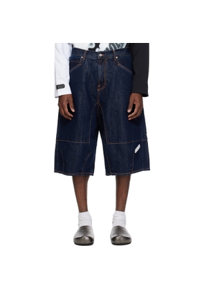 PDF Blue Positano Denim Shorts