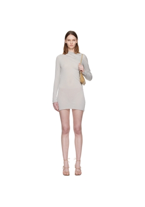 Paloma Wool Gray Jojo Minidress