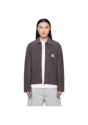 Carhartt Work In Progress Brown Detroit Jacket
