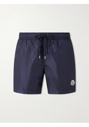 Moncler - Straight-Leg Mid-Length Swim Shorts - Men - Blue - S