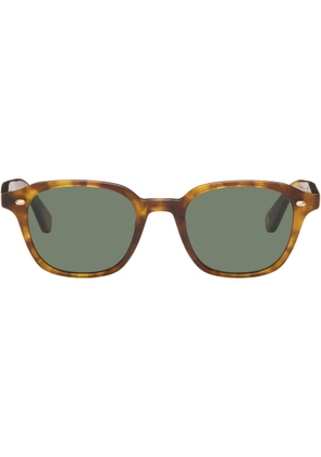 Garrett Leight Brown Lachman Sunglasses