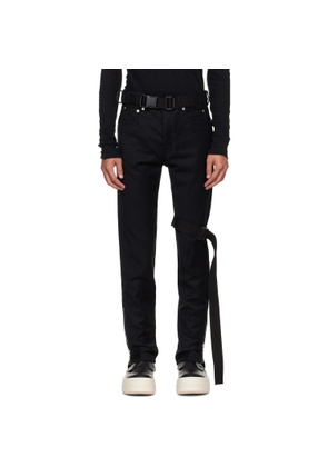 Rick Owens Black Temple Blixa Jeans