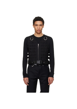 Rick Owens Black Temple Supply Vest