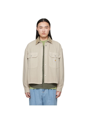 Carhartt Work In Progress Beige Prescott Overshirt
