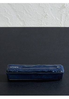 WTAPS - AFRD 02 Logo-Embossed Ceramic Tray - Men - Blue
