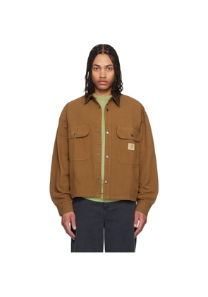 Carhartt Work In Progress Tan Prescott Overshirt