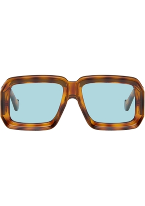 LOEWE Brown Paula's Ibiza 'Dive in Mask' Sunglasses