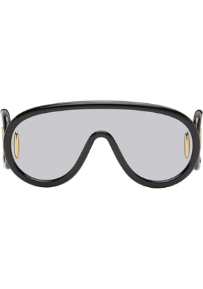 LOEWE Black Wave Mask Sunglasses