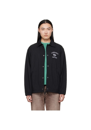 Carhartt Work In Progress Black Eightynine Coach Jacket