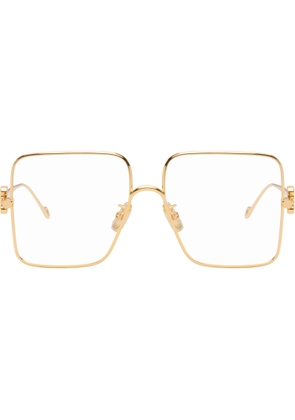 LOEWE Gold Square Glasses