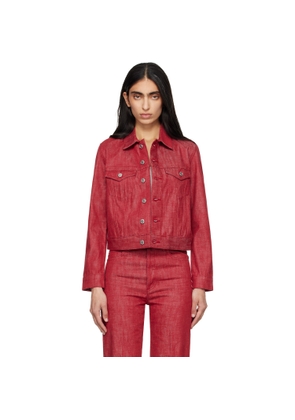 A.P.C. Red Dion Denim Jacket
