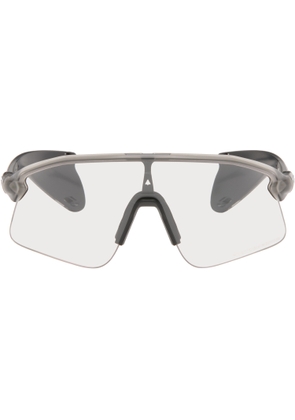 Oakley Gray Stunt Devil Sunglasses