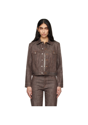 A.P.C. Brown Dion Denim Jacket