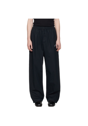 WILLY CHAVARRIA Black Ruff Rider Track Pants