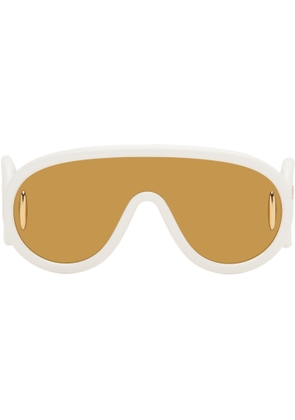 LOEWE White Wave Mask Sunglasses