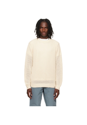 Carhartt Work In Progress Off-White Stockton Sweater