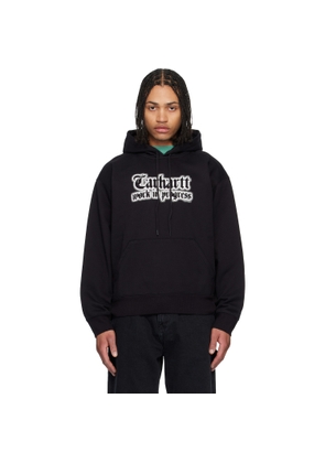 Carhartt Work In Progress Black World Tour Hoodie