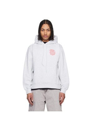 Carhartt Work In Progress Gray Spiral Hoodie