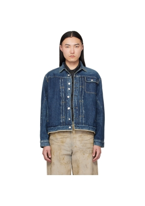 UNDERCOVER Navy UC1F4204-1 Denim Jacket