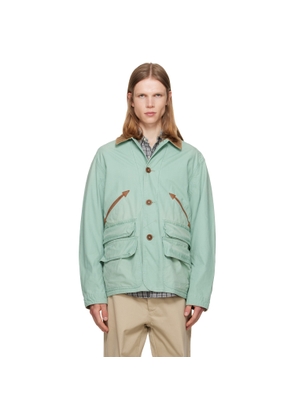 Polo Ralph Lauren Green Cotton Canvas Field Jacket