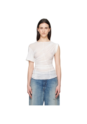 MATIÈRES FÉCALES Off-White Warp T-shirt