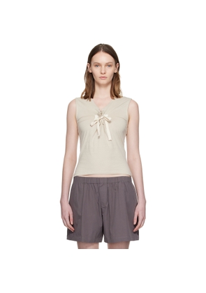 Paloma Wool Beige Manir Tank Top